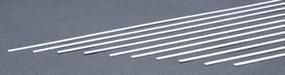.030" X .125" Opaque White Polystyrene Strip - 136