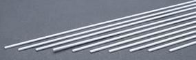 .040" X .100" Opaque White Polystyrene Strip -14 Inch Long - 145