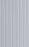 .188" Opaque White Polystyrene V-Groove Siding Sheet - 4188