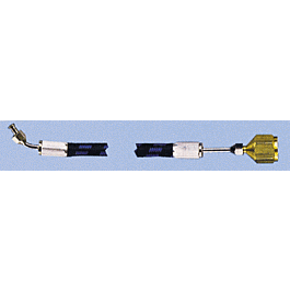 Airbrush Accessories -- Air Hose Braided w/Connections 10' Heavy Duty