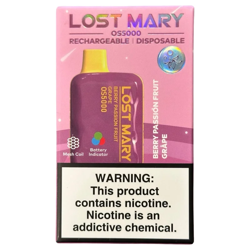 Berry Passion Fruit Grape – Lost Mary OS5000