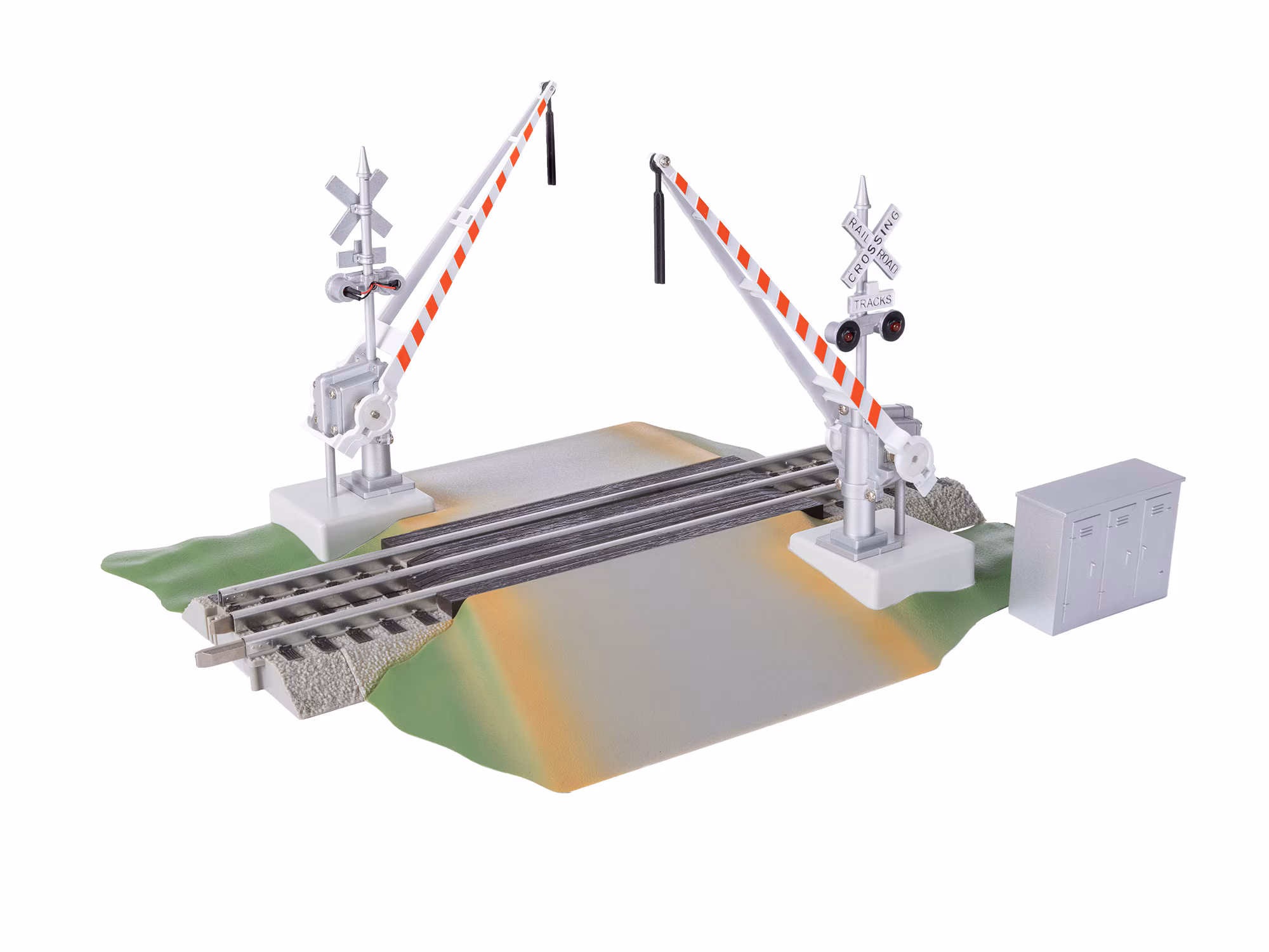 Lionel # 2529070 FasTrak Grade Crossing with Gates & Flashers (UPDATED)