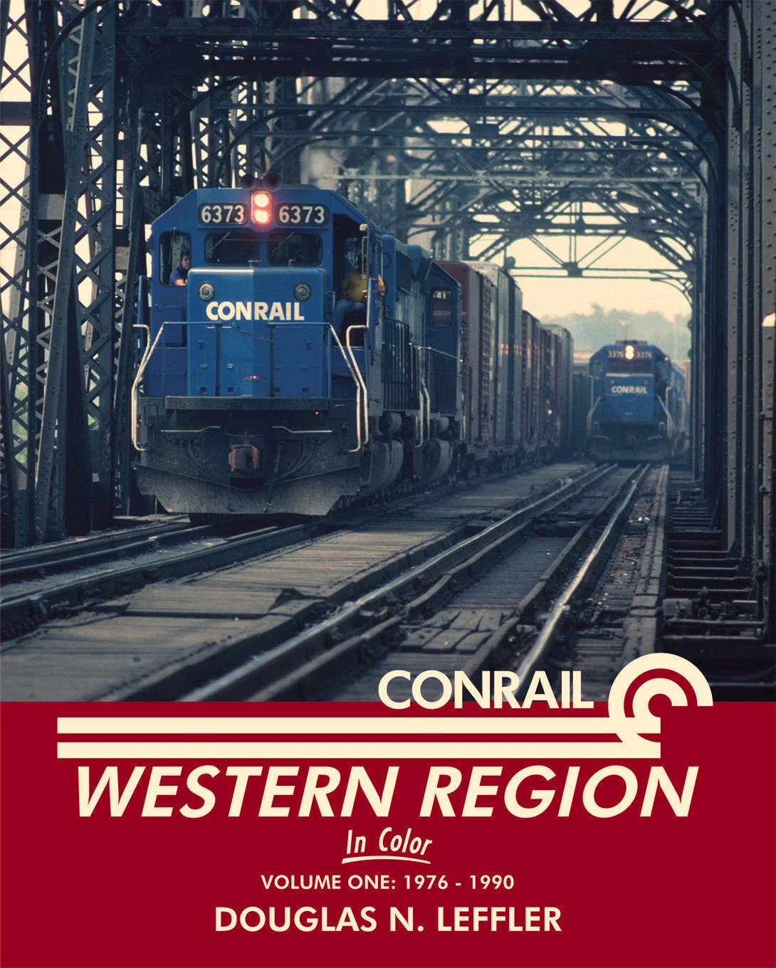 Morning Sun Books Hardcover Book 1569 Conrail Western Region in Color Volume 1: 1976-1990