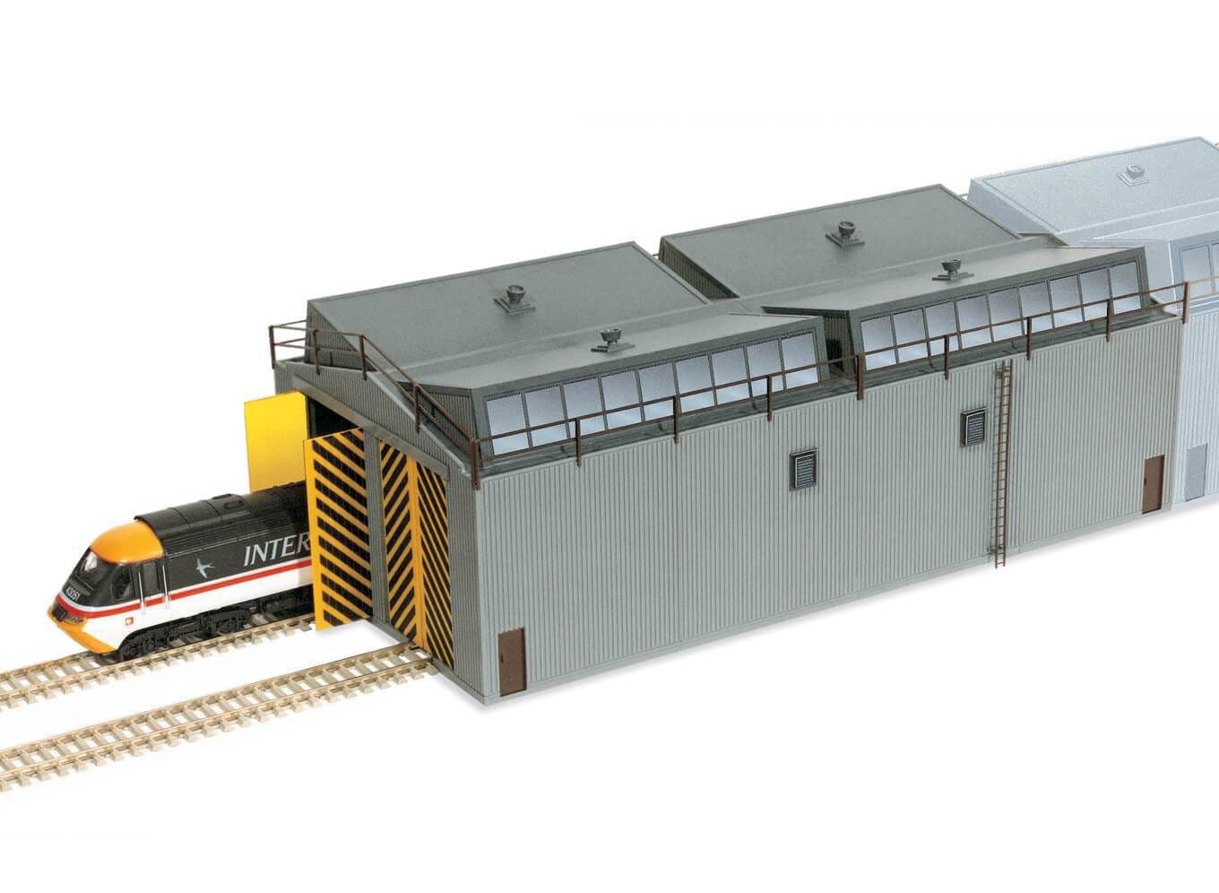 PECO LK80 Modern Train Shed/Locomotive Depot/Engine Shed - OO/HO