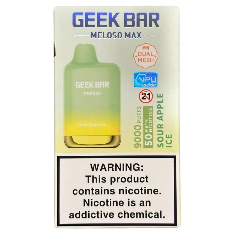Sour Apple Ice – Geek Bar Meloso Max 9000
