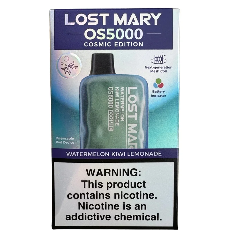 Watermelon Kiwi Lemonade – Lost Mary OS5000 – Cosmic Edition 7500 Puffs