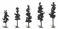 Woodland Scenics TR1104 Conifer Tree Kit, 2-1/4" to 4" (42)